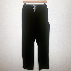 Figs black size large pants